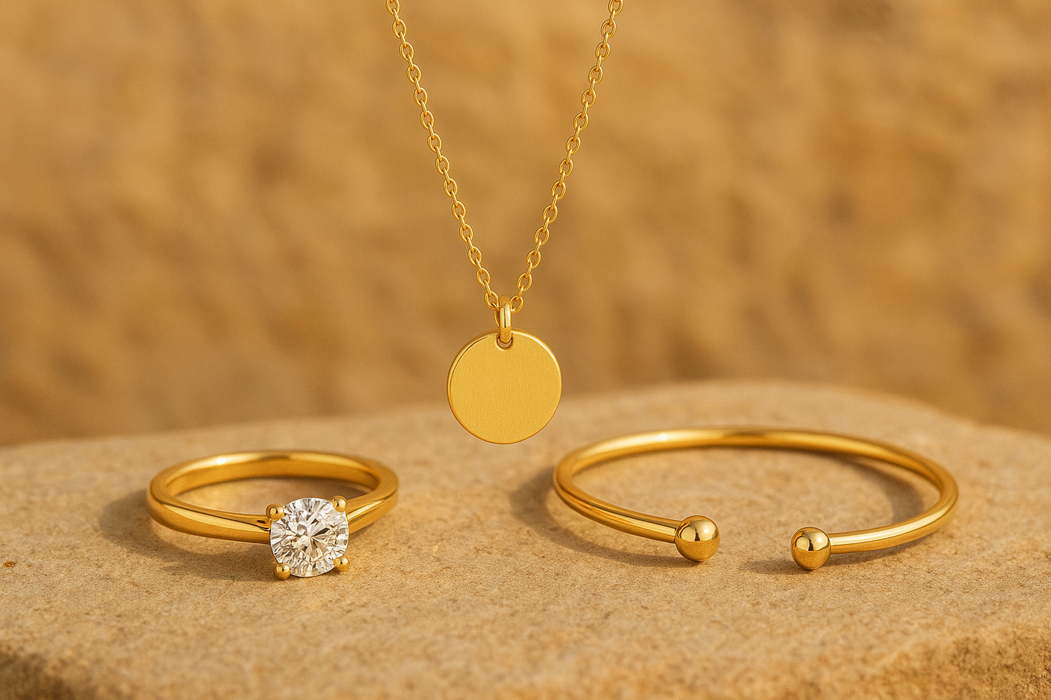 Gold jewellery
